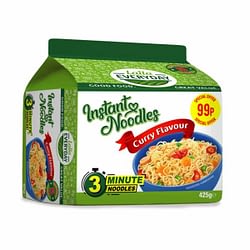 Laila Everyday Instant Noodles Curry Family Pack 425G