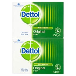 DETTOL SOAP TWIN PACK 100g