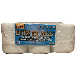 Duz It All! White Value Centrefeed Paper Tissue 6