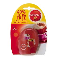 Canderel Sweetener Tablets 40% Extra Free 34g